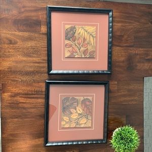 Framed Wall Decor Set 12in x 12in